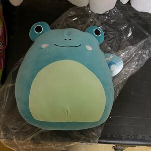 Squishmallows Teal Frog Plush
